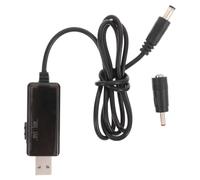 Artibetter USB to DC Boost Charging Cord - Step Up Converter Cable - 5V to 9V/12V Voltage Adapter for Router Modem CCTV Power Bank Backup Emergency Supply