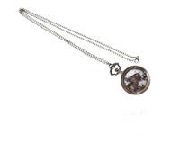 Artibetter Vintage Chicken Pattern Hollow-Out Pocket Watch with Quartz Movement, Retro Hanging Fob Watch for Men Women, Decorative Animal Design Suitable for Daily Wear