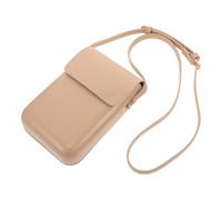 Artibetter Vintage Crossbody Cell Phone Purse Soft Pu Box Shape Phone Shoulder Bag Large Capacity Mini Zipper Handbag for Everyday Travel and Casual Outings