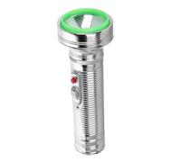 Artibetter Vintage Torch Magnolight Flashlight for Boys and Girls Retro Style Metal Flashlight Dog Walking Light Stage Lighting Home Dec