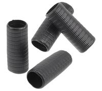 Artibetter Violin Bow Grip Replacement 4pcs Rubber Black for Friend Who Plays the Violin and Birthday Use