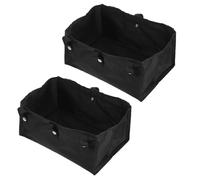 Artibetter Walker Under Seat Storage Bags Oxford Cloth Material with Multiple Compartments 2pcs Easy to Clean for Wheelchair and Walker Universal Compatibility, for Trips to The Park Or
