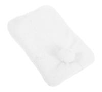 Artibetter Warm and Cozy Guinea Pig Bed Mat with Nonslip Bottom, White Cotton Pet Blanket for Small Animals like Hedgehog and Rabbit, Indoor Animal Sleeping Bed Pad