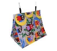 ARTIBETTER Warm Parrot Nest House Hammock Cozy Triangular Hanging Bed Tent for Lovebirds Budgies Cockatiels Parakeets Private Sanctuary Warm Retreat with Stylish Modern Design