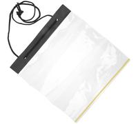 Artibetter Waterproof Document Pouch 12×11 Inch Portable Drawstring Bag for Camping, Office and Hiking Map Tablet Phone Holder for Outdoor Storage