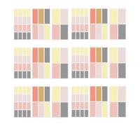 Artibetter Waterproof Sticky Labels Writable Name Tag Label Design 520pcs Self-Adhesive Sticker Tags Including for Easy Classification for Moving and Home Organisation