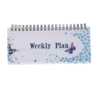Artibetter Weekly Planner Homeschool Schedule Students Planner Book Cute Stationary School Supplies Paper