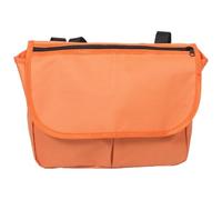 Artibetter Wheelchair Side Hanging Bag in Orange, Oxford Cloth Storage Pouch with Multiple Compartments, Efficient Storage Solution for Mobility Aids, for Daily Use in Public Spaces