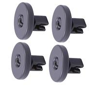 ARTIBETTER Wheels Remove Rack Lower Roller Dishwasher Replacement 4Pcs ABS Appliance Wheels for Easy to Fitment Universal Basket for Kitchen Use