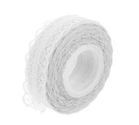 Artibetter White Lace Ribbon for Present Wrapping and Parties, 22 Meters Roll, Lightweight Versatile Use with Elegant Design and Intricate Lace Pattern for Wedding Day Decoration
