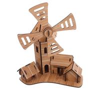 ARTIBETTER Windmill DIY Kit Stem Science Experiment Wind Turbine Model Educational Construction for Skill Development Creative Crafting Classroom Projects