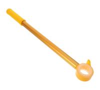 Artibetter Window Opener Accessory 0.4m Q-Shaped Yellow Window Pull Rod for Bedroom Living Room Kitchen Awning and Single Opening Tool for Indoor and Outdoor Use