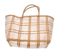 Artibetter Women Woven PVC Tote Handbag with Large Capacity | Roomy Interior, See through Design, Chic Versatile Style, for Casual Gatherings and Shopping Trips