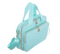 Artibetter Women's Bible Protective Case Zippered Pocket Shoulder Strap for Church Study Sessions for Everyday Use