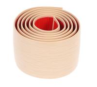 Artibetter Wood Grain Floor Transition Strip Self-Adhesive Cover for Tile Gaps and Doorways Easy Install Floor Adhesive Trim Protective for Safety and Elderly Flexible Carpet Edge Cover
