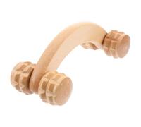 Artibetter Wooden Massage Roller Full Body Massager for Trigger Points and Back Pain Relief, Portable Handheld Self-Massage Tool Made of Natural Wood, Suitable for Office and Home Use