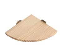 ARTIBETTER Wooden Parrot Exercise Platform Perch for Birds Chewable Bird Cage Stand for Parakeets Cockatiels Lovebirds Finch