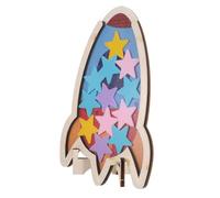 ARTIBETTER Wooden Reward Jar for DIY Chore Chart with Star Design Classroom Behavior Pot for Encourages Behavior and Creativity Christmas Idea