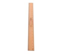 ARTIBETTER Wooden Sewing Ruler with Dual Measurement Scales Durable Craft Tool for Quilting and Dressmaking Lightweight Design with Smooth Surface for Enhanced Fabric Protection