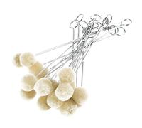 Artibetter Wool Ball Brush with Metal Handle for Easy Dye Application Ideal for Crafting and Staining Projects 12.5Cm Long