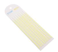 Artibetter Yellow Pet Adhesive Reading Markers Notebook Tabs Highlighter Strips for Annotating Books with Multiple Uses Suitable for Students and Teachers During Reading