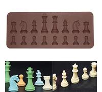 ARTIBY International Chess Shape Silicone Mold | Chocolate Candy Fondant Mould Cake Decor | Epoxy Resin Casting Fondant Candy Cake Mold for Candy Cake Decoration