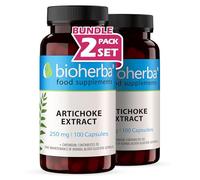 Artichoke Capsules 250 mg - 200 Count | Herbal Digestive Supplement with Chromium for Metabolic Support by BIOHERBA
