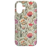 Artichoke Vintage Floral Botanical Butterfly Pattern Vintage Case for iPhone 17