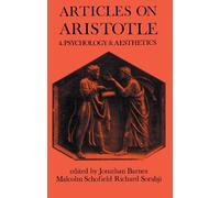 Articles on Aristotle: Volume 4: Psychology and Aesthetics: v. 4
