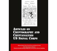 Articles on Cryptography and Cryptanalysis