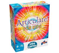 Drumond Park Articulate for Kids Mini Board Game, Travel Games for Kids, Compact Version of the Fast Talking Description Game, Family Games for Kids Suitable for Boys and Girls from 6+ Years