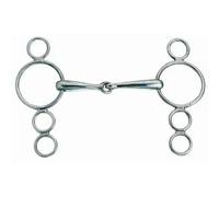 Articulated 3 ring stainless steel Dutch horse bit Weatherbeeta Korsteel