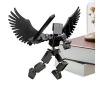 Articulated Action Figures Interactive Educational Building | 3D Printed Characters for Adults Boys Family Home School Travel Camping Birthday Gifts