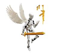 Articulated Doll - 13 Joint 3D Printed Full Body Poseable Figure, Third Generation Highly Flexible Educational Collectible Toy Set | Kids Adult Gift Random Color