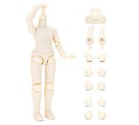Articulated Doll - Movable Articulated Action Figure | Desktop Accessories Posable Collection to Decorate Desk and Library