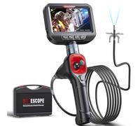 Articulated Endoscope, 360° Joystick, Ralcam 6.2mm 4 Way Car Endoscope Inspection Camera with 6 LED Lights with 1.8M Cable