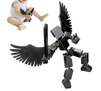 Articulated Figures, Funny, Interactive, Educational, Small Figures for and Adults, Home School Travel Camping Picnic Birthday Party