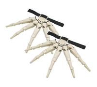 Articulated Fingers - Finger Extension Claws | 2pcs Halloween Gloves with Finger Extender | Scary Halloween Articulated Fingers | Wearable Devil Claws for Women & Men Costume Use
