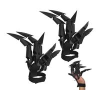 Articulated Fingers for Halloween - Horror Hand Props | Adjustable Finger Extensions for Halloween Gear | Fits All Finger Sizes, Perfect for Spooky Party, Cosplay, and Costume Decorations