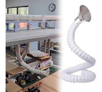 Articulated Flexible Fume Extractor Hose with Stainless Steel Hood