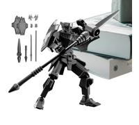 Articulated Robot Doll - Precision Printed Joints, Dynamic Posable Android, Versatile Action Figurine | Customisable Structural Sculpture, Creative Stress Relief Gadget For Gamng Room Office