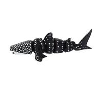 Articulated Shark Figurine, 3d Printed Keepsake, 7.87 Inches Toy with Movable Build, Animal Jointed Sculpture, Modern Garnish with Fluid Style, Room Decor for Teens Boys