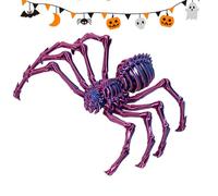 Articulated Spider- 3d Printed Articulated Spider, Movable Joints Spiderr Fidget | Durable 3D Printed Build, Smooth Hinged Segments, Executive Desk Fidget Toy, Extendable Restless