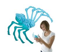 Articulated Spider- 3d Printed Articulated Spider, Movable Joints Spiderr Fidget | Durable 3D Printed Build, Smooth Hinged Segments, Executive Desk Fidget Toy, Extendable Restless
