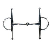 Articulated stainless steel snaffle bit for horses Weatherbeeta Korsteel