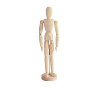 Articulated Wooden Poseable Artist Model Sketching Mannequin Drawing Figure Includes 8Inch / 12Inch / 16Inch Size Option Poseable Artist Model