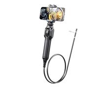 Articulating Borescope 1080P Two-Way 360° Endoscope Camera 8.5mm IP67 Waterproof Probe Car Engine Inspection(Single Lens)