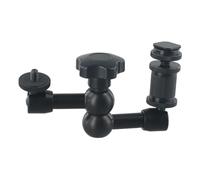 Articulating Magic Arm With Super Clamp, 360 Degree Friction Lock For Camera Monitor Light, Studio Photography Video Rig Setup