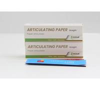 Articulating Paper for Dental Use - Blue Straight Strips, Thin & Accurate Occlusion Marking, 10 Books (12 Sheets Each) Professional Dental Supplies