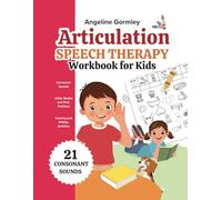 Articulation Speech Therapy Workbook for Kids